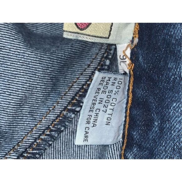 Vintage RIO High Waist Stonewashed Jeans Size 9L - Picture 11 of 11